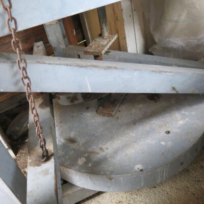 Leach Pottery kick wheel